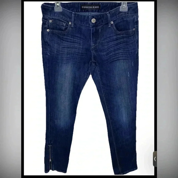 Express Denim - Express Dark Blue Women's Jeans